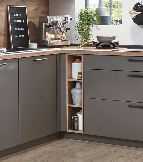 Cozinha Nobilia Touch 334 – Cinzento ardósia supermate – foto 3