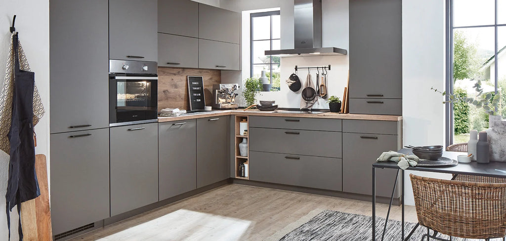 Cozinha Nobilia Touch 334 – Cinzento ardósia supermate – foto 1