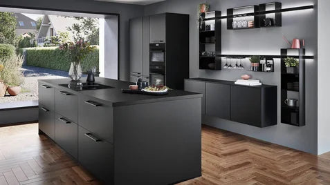 Cozinha Nobilia Touch 340 – Preto supermate – foto 2