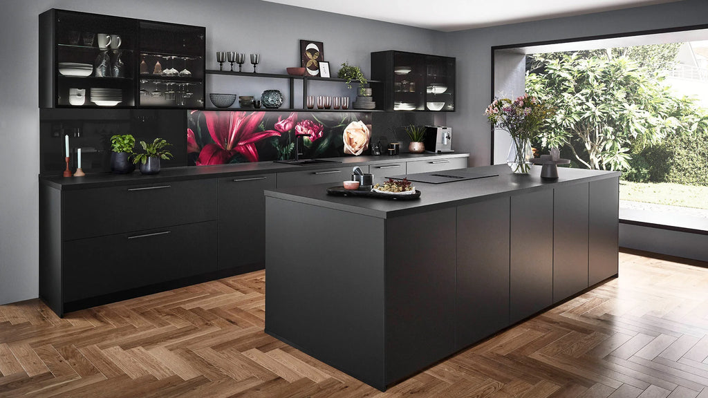 Cozinha Nobilia Touch 340 – Preto supermate – foto 1