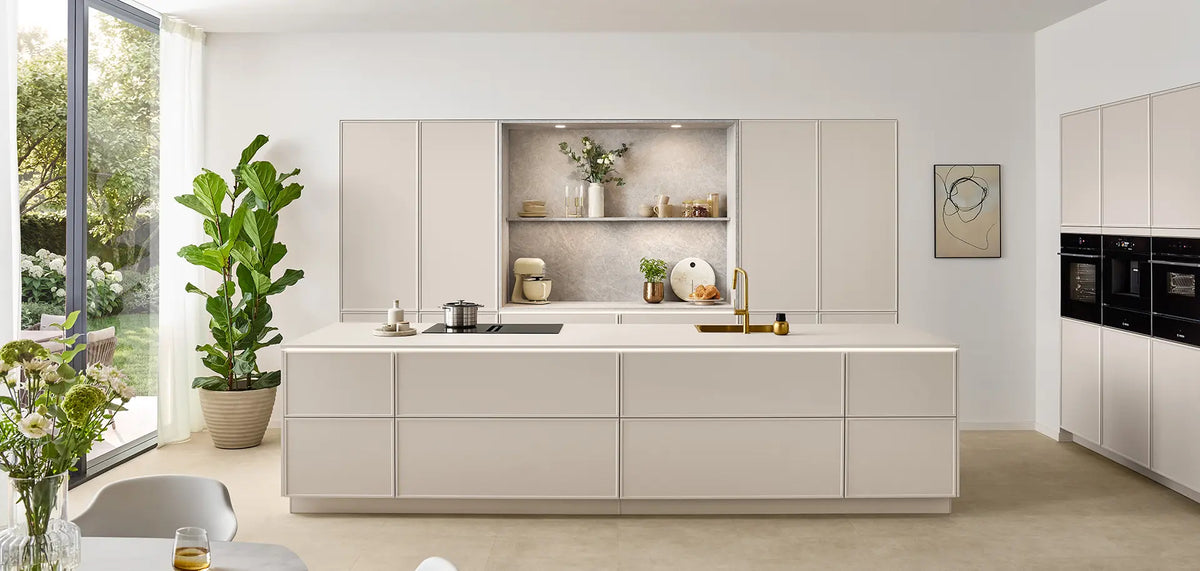Cozinha Nobilia Cadra 746 – Areia ultramate – foto 1