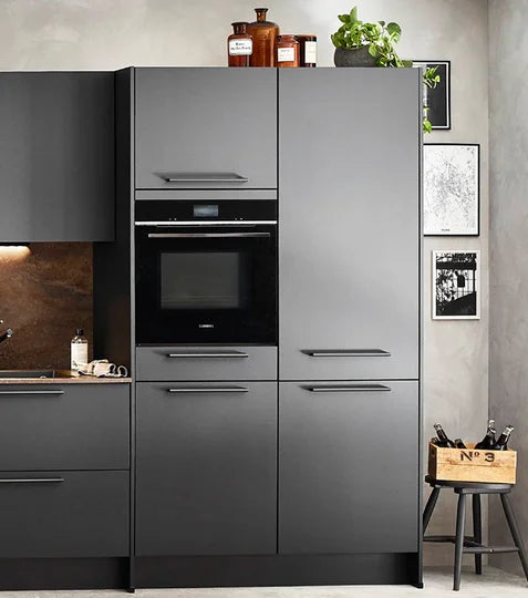 Cozinha Nobilia Easytouch 961 – Preto grafite ultramate – foto 3